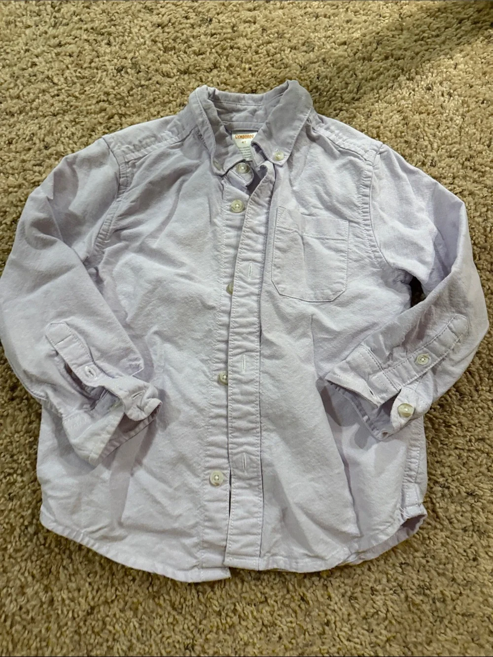 Gymboree Lavender Button-Front Shirt